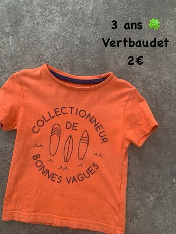 T-shirt 🍀 3 ans 🍀 Vertbaudet