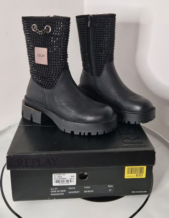 Bottines Replay pointure 37 neuf avec étiquette