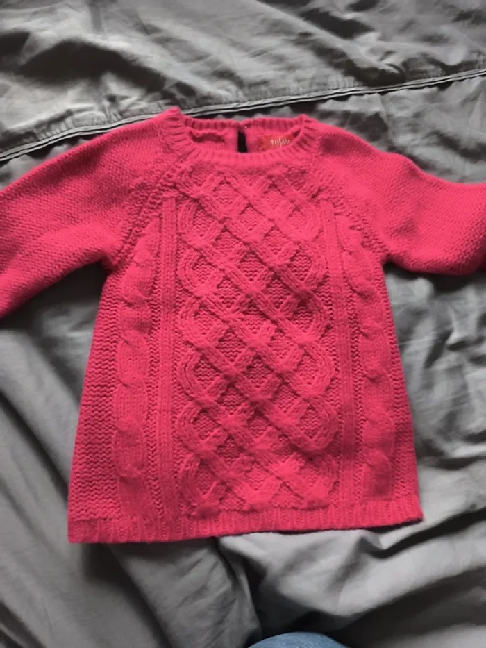 Pull en laine tissaia 3 mois