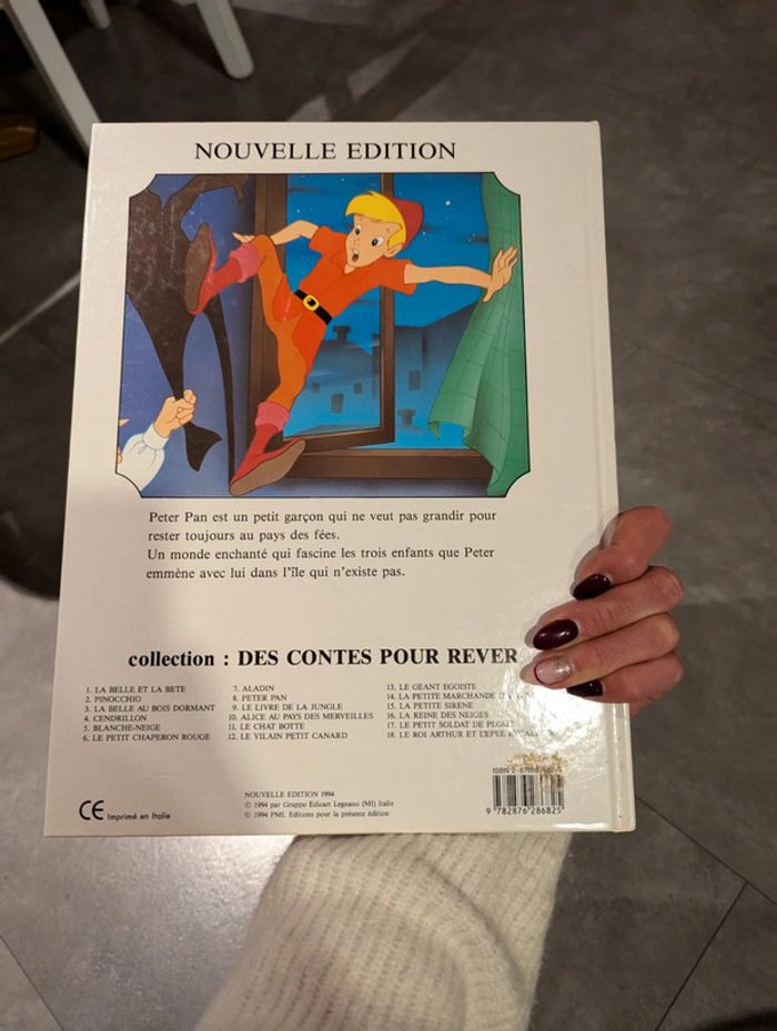 Livre Peter Pan vintage 1994 - photo numéro 2