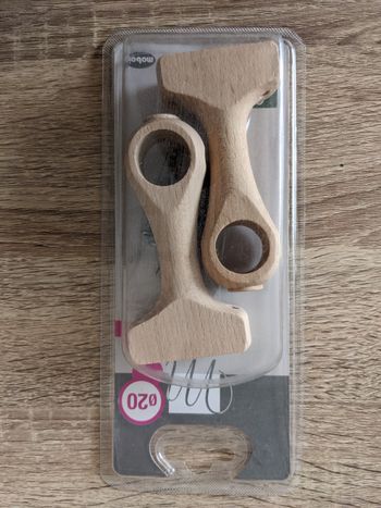 Supports tringle à rideaux, Mobois, neufs