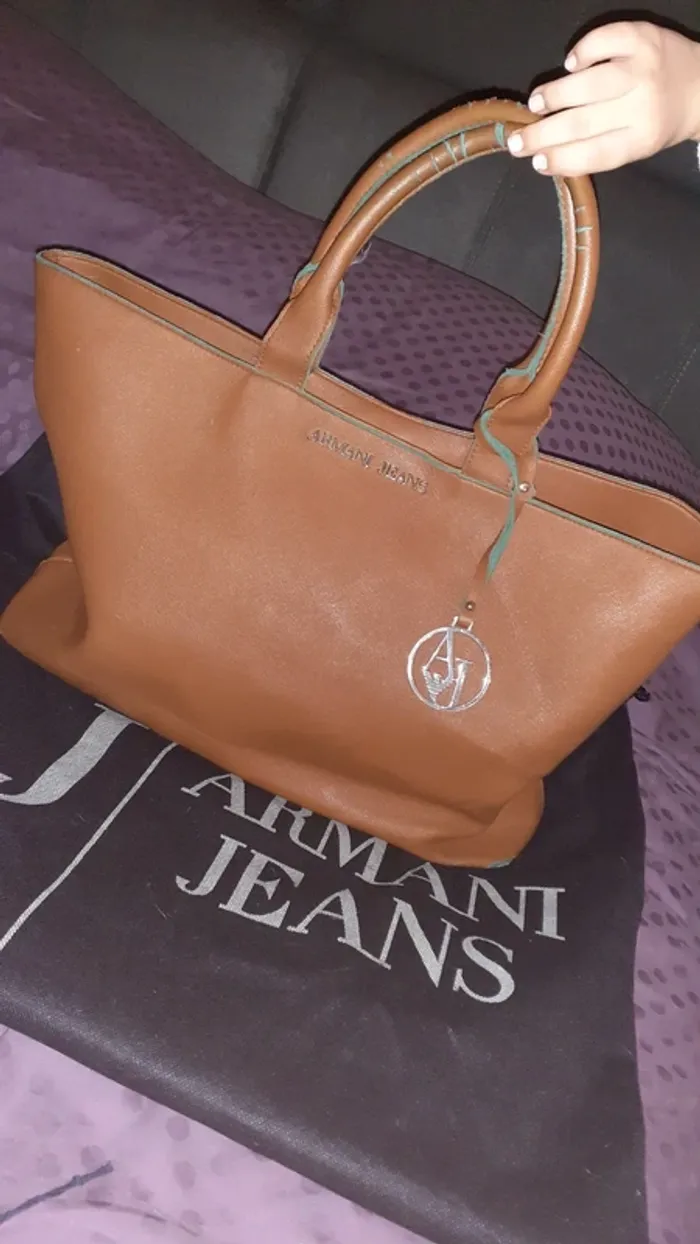 Grand sac armani jeans - photo numéro 3