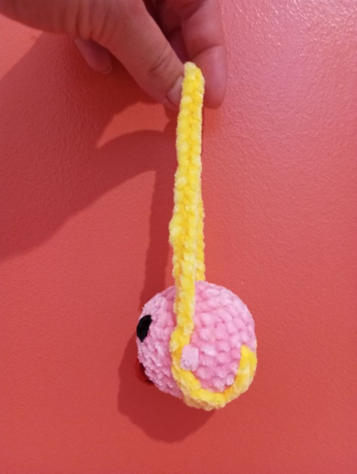 Petit Kirby à suspendre au crochet - photo numéro 2