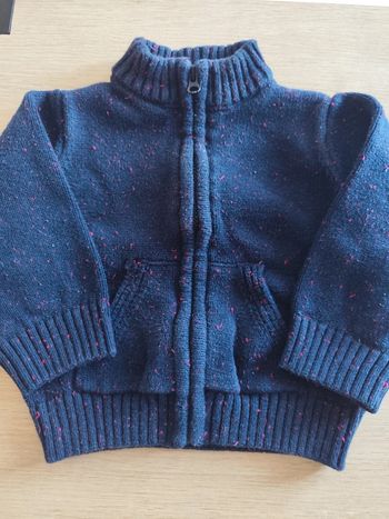 Gilet bleu marine