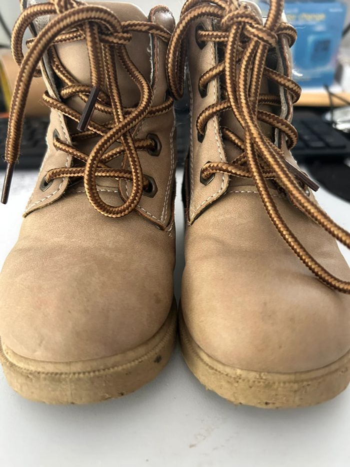 Bottine marron garçon - photo numéro 2