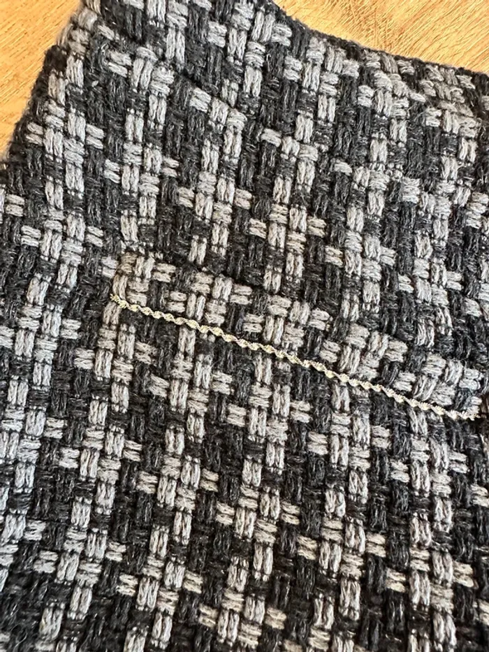 Short Claudie Pierlot noir et gris taille 36 - photo numéro 5