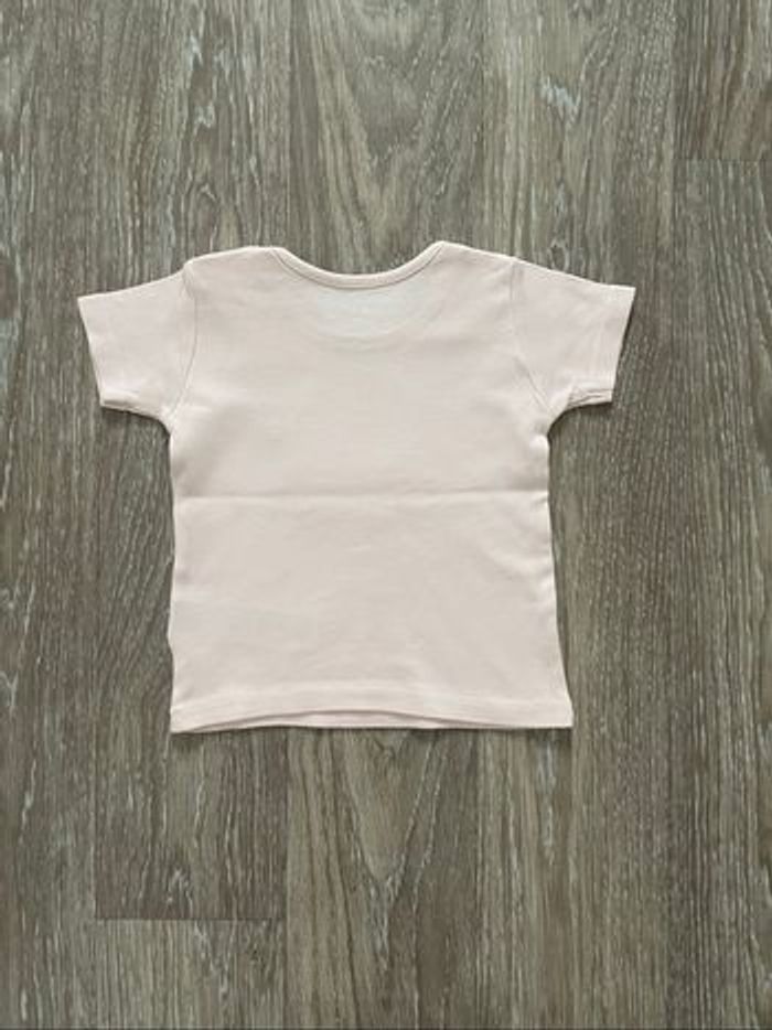 T-shirt rose Minnie 9 mois - photo numéro 2