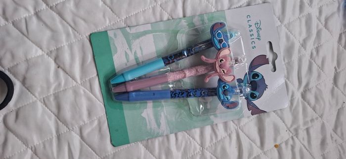 Lot 3 stylos stitch