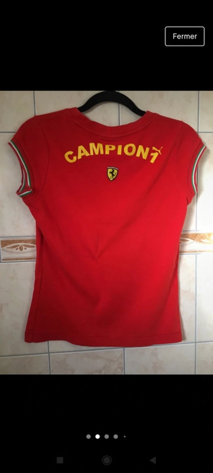 Tee shirt Puma Ferrari - photo numéro 2