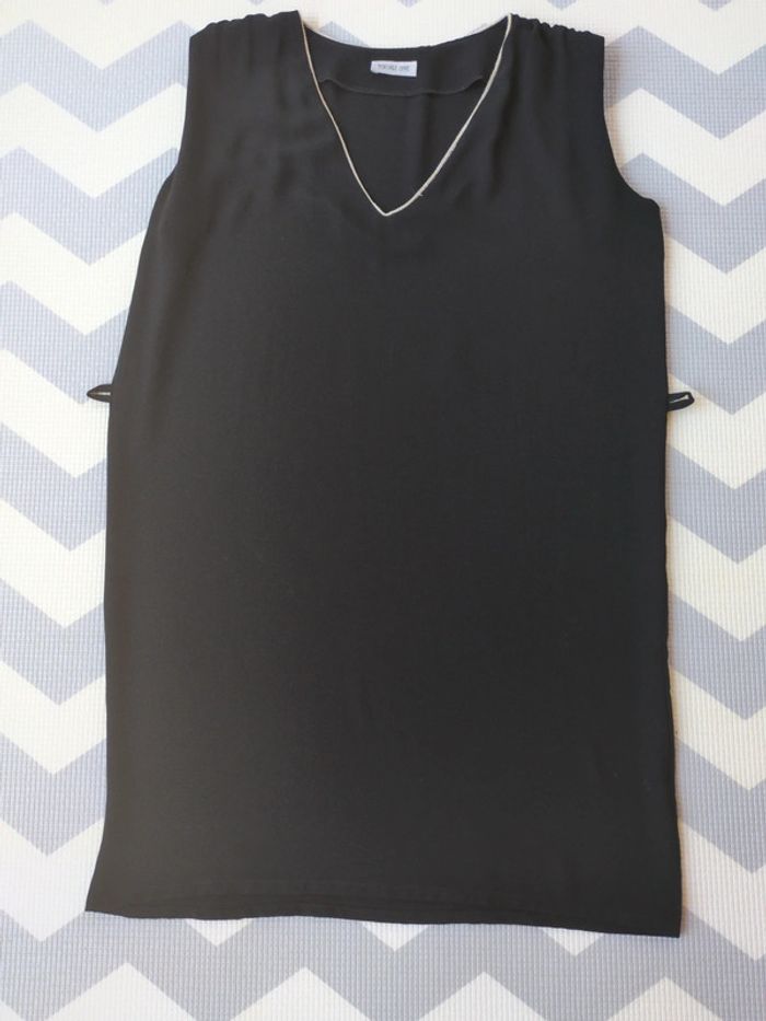 Robe droite légère noire