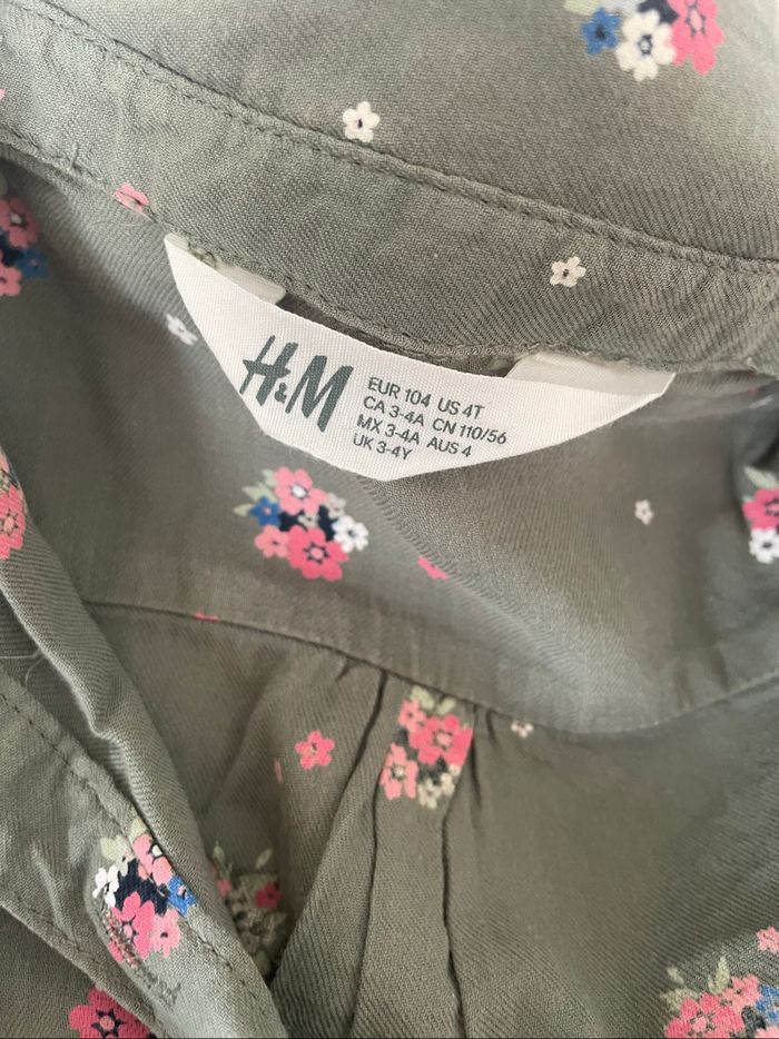 Robe chemise kaki - photo numéro 3