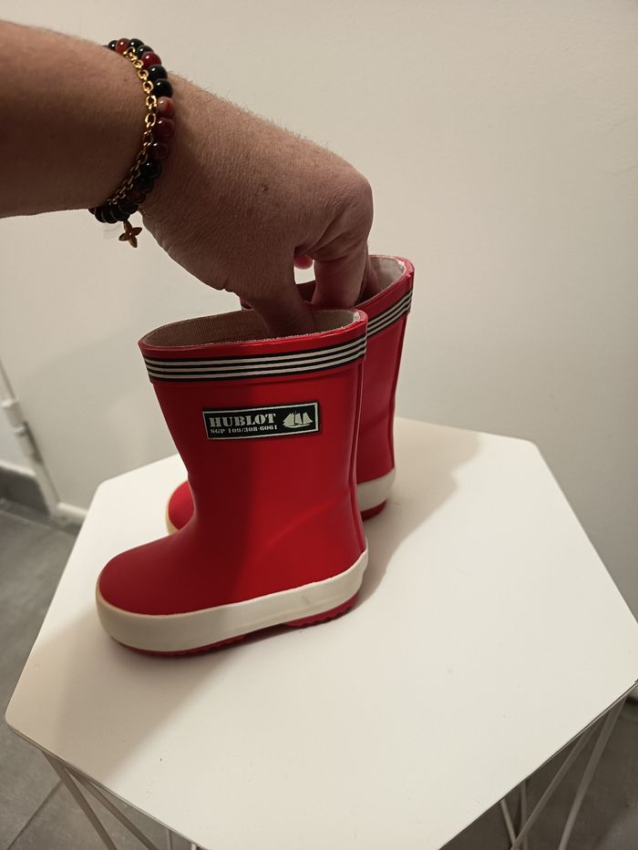 Bottes pluie Hublot neuves - photo numéro 4