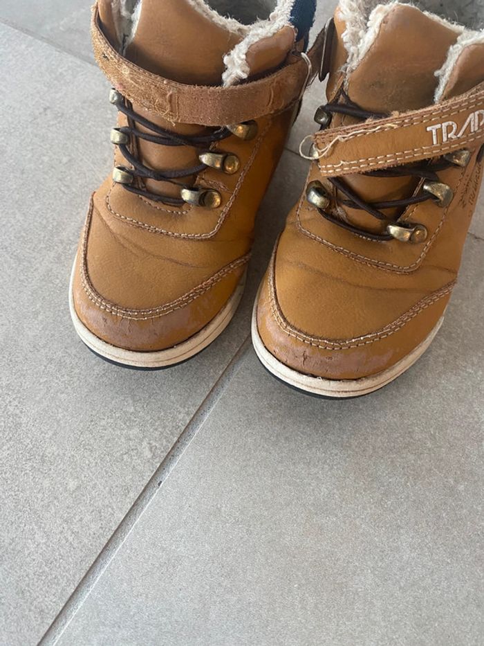 Chaussure trappeur moutarde - photo numéro 2