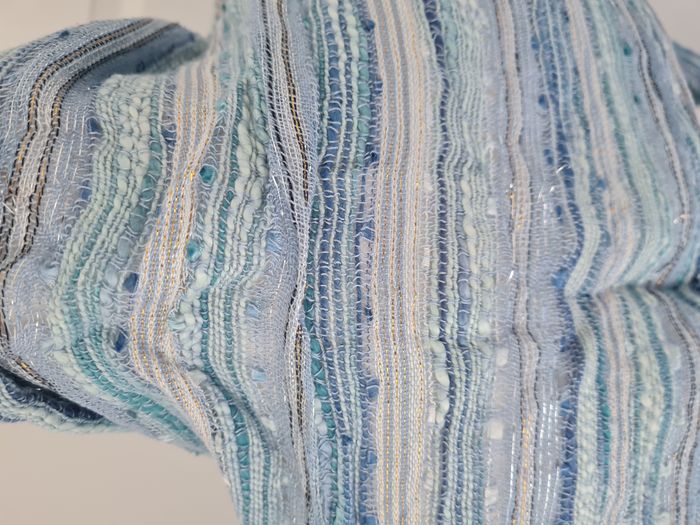 Étole bleu - photo numéro 6