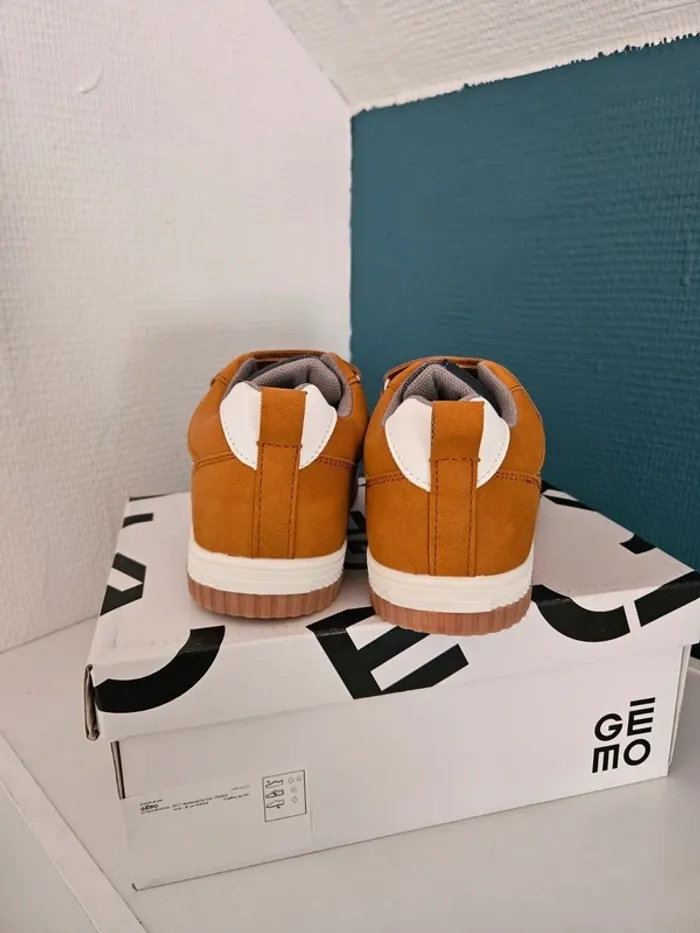 Baskets moutarde 30 neuves gemo - photo numéro 3