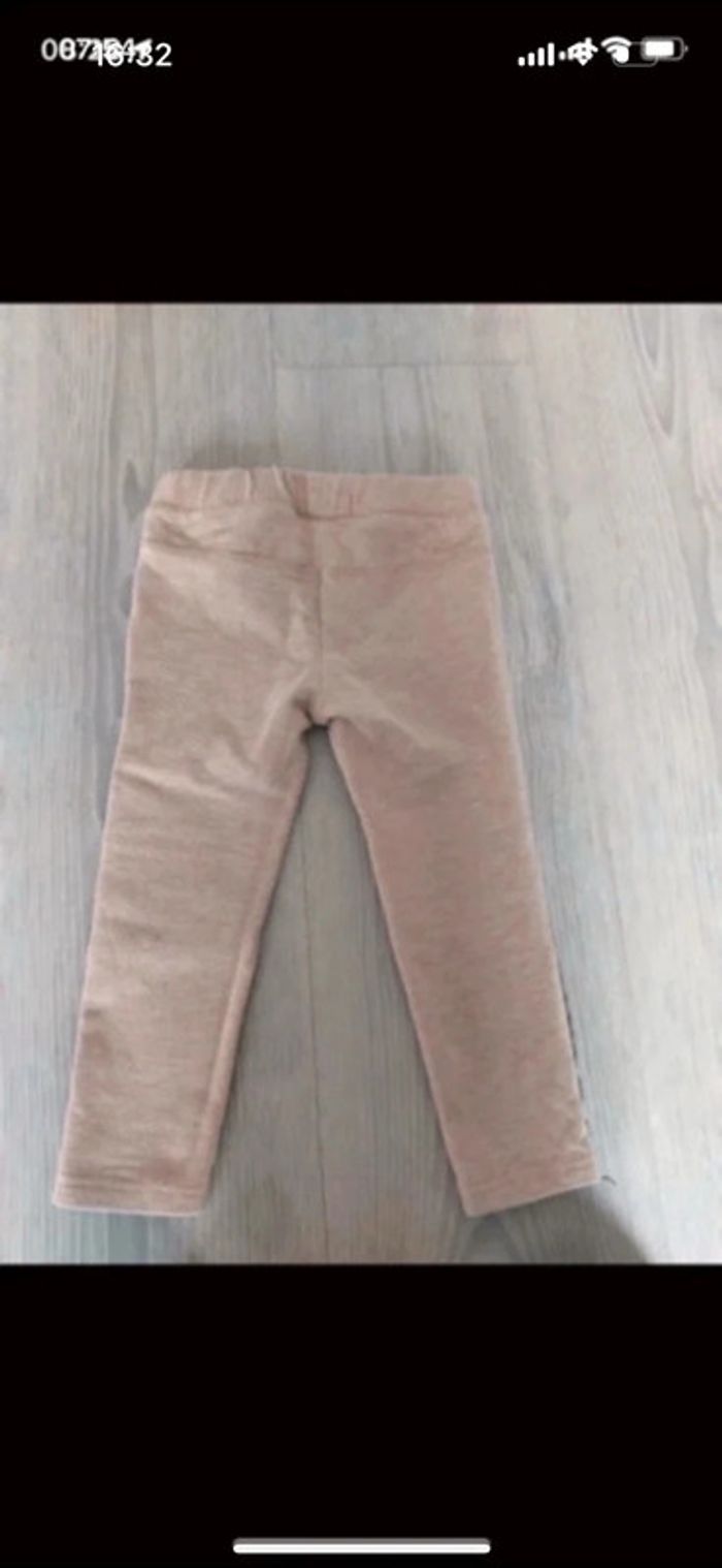 Legging épais Catimini taille 2 ans - photo numéro 2