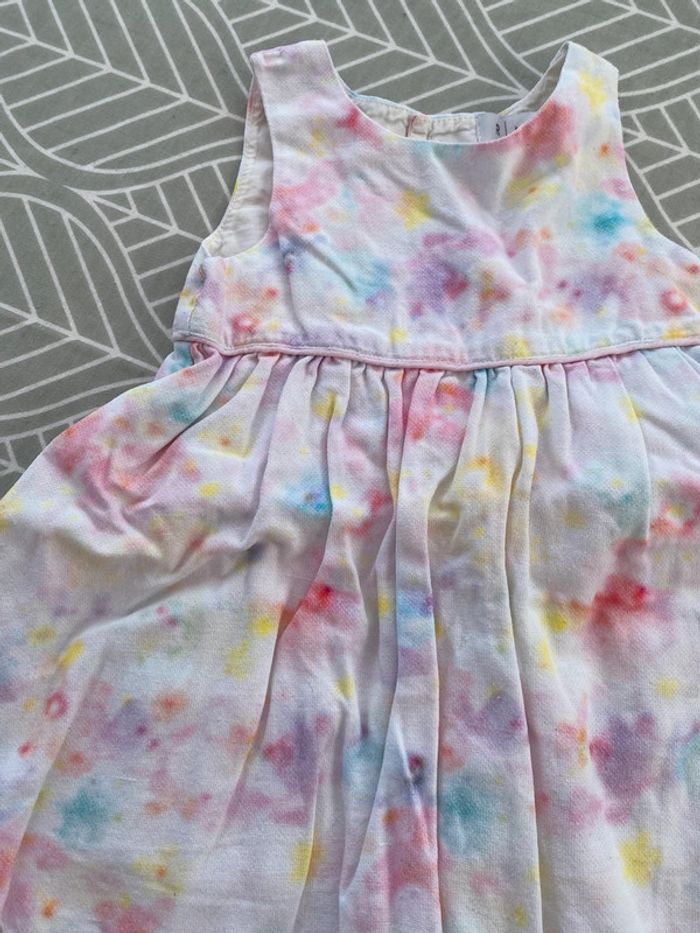 Très belle robe printanière été coton 12 mois - photo numéro 4