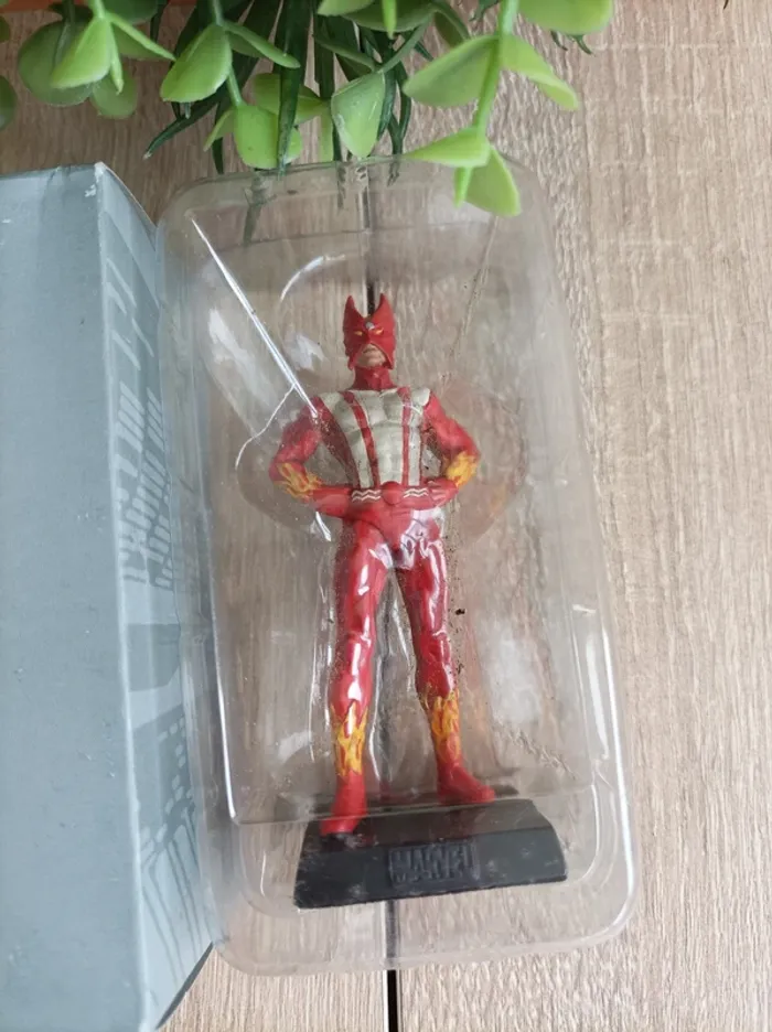 Figurine Marvel Sunfire Eaglemoss Super Héros - photo numéro 2