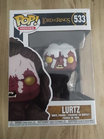 Figurine Funko pop Lurtz 533 ( Le Seigneur des Anneaux )