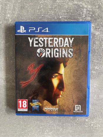 Jeu pour Sony PS4, Yesterday origins en français.