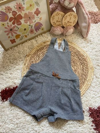 Salopette short