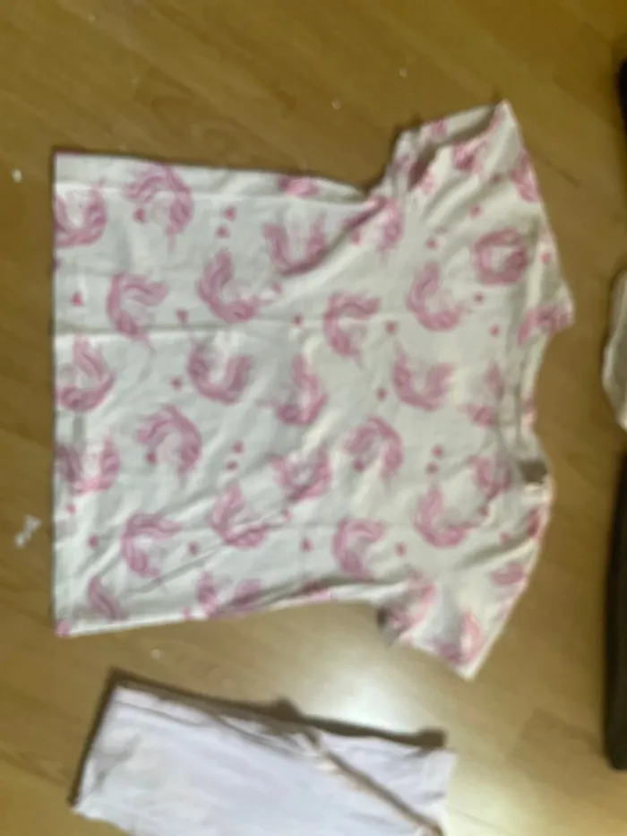 Tee shirt manches courtes fille 9 ans h&m - photo numéro 2