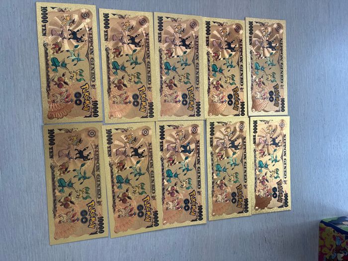 Billet Pokémon gold - photo numéro 2