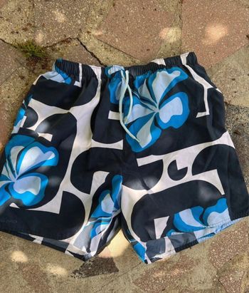 Short de bain tribord taille L fleur