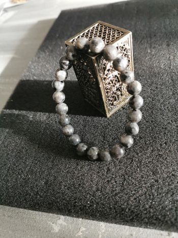 Bracelet pierre labradorite 8mm