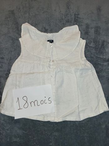 Blouse 18 mois