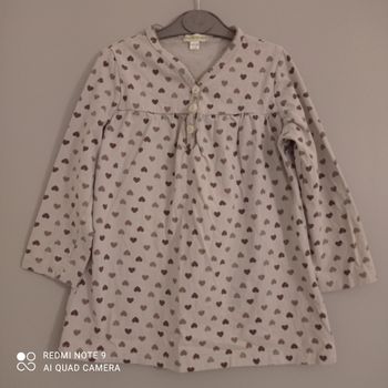 Tunique coeurs Vertbaudet 4ans