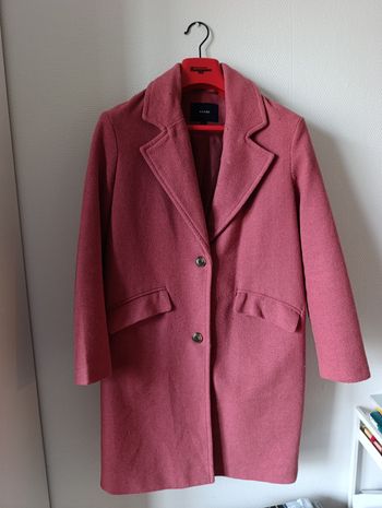 Manteau rose 