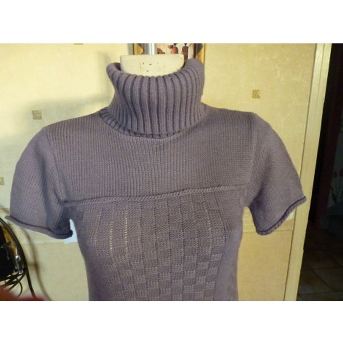 Robe pull Grise Cache cache T 40 - photo numéro 5