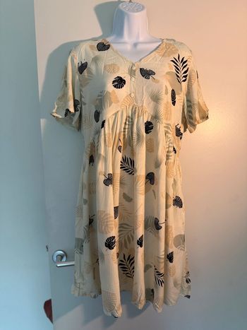 Robe crème fleurie Teddy Smith