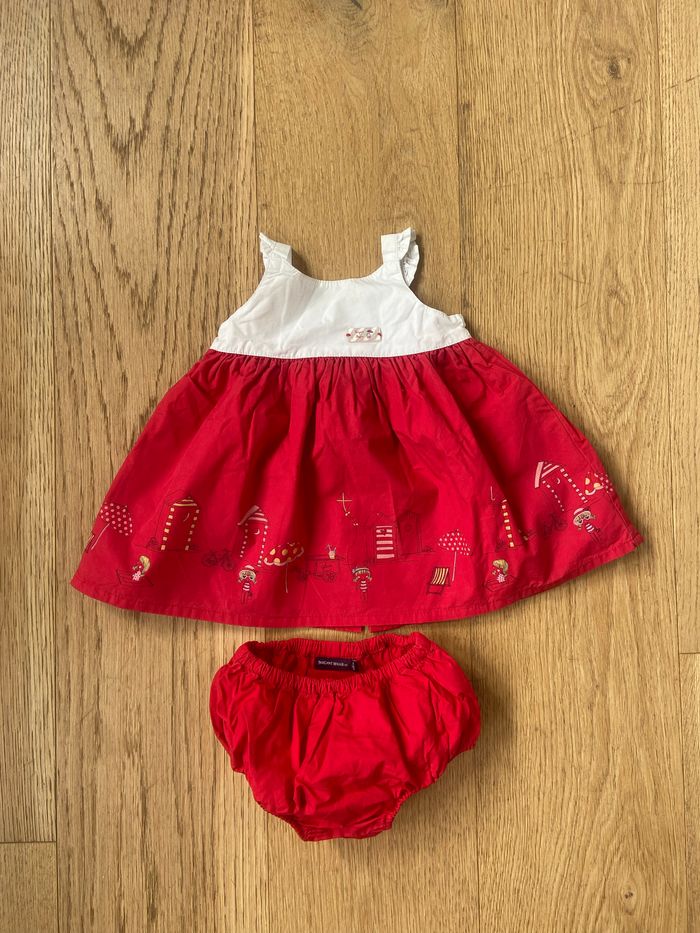 Robe & bloomer Catimini  3-6 mois