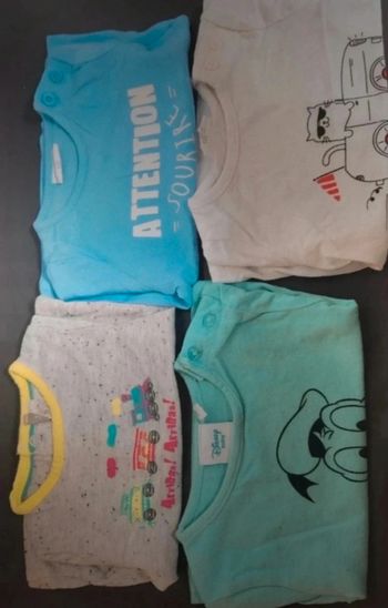 Lot Tee-shirt manche courte