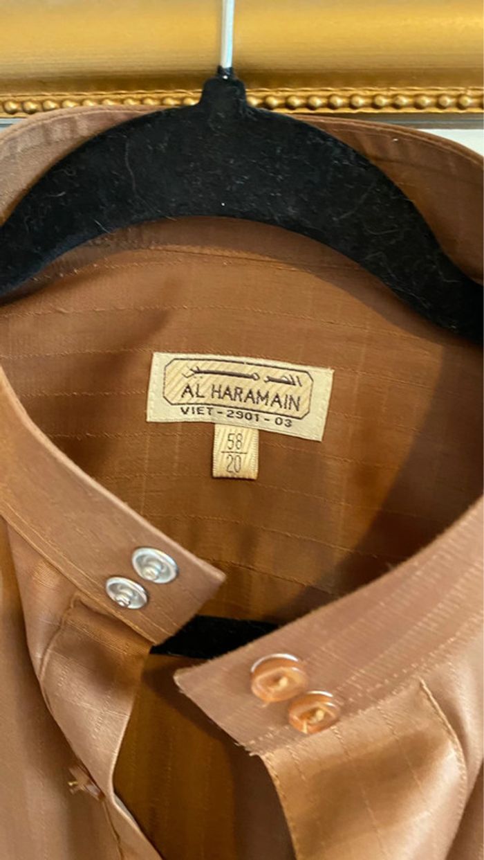 Djellaba / quamis homme marron - photo numéro 4