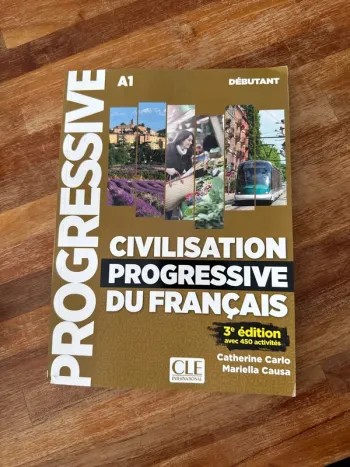 Livre progressive A1 civilisation progressive du français