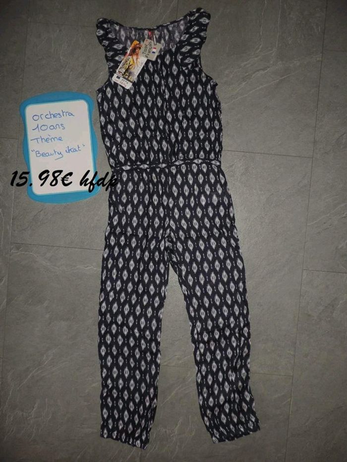 Combinaison orchestra taille 10 ans neuf avec étiquette