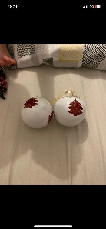 Lot boules de Noël