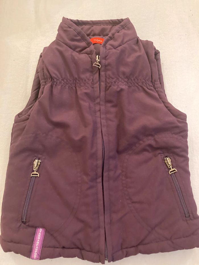 Doudoune sans manche 4 ans