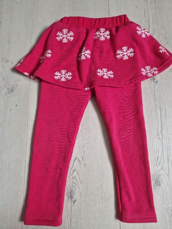 Pantalon rose chaud - 2 ans
