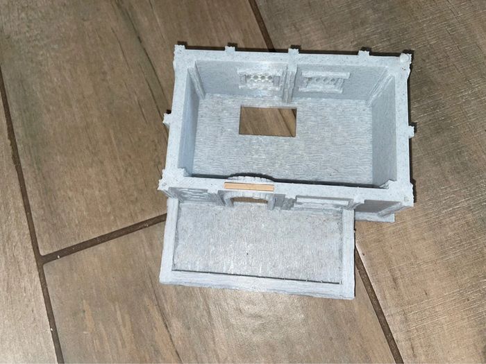 Petite maison château en 3D boîte à bijoux de rangement tirelire - photo numéro 15