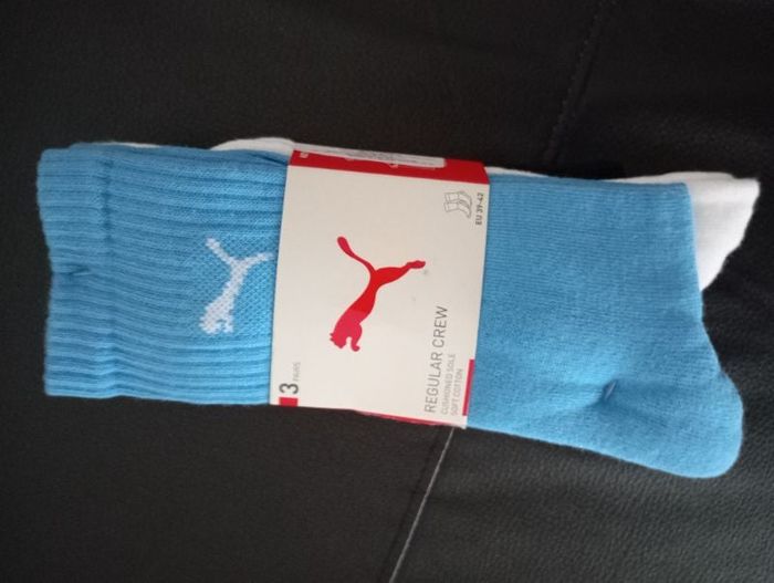 Lot de 3 paires de chaussettes Puma 39 42