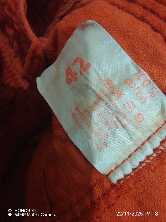 Pantalon velours vintage - photo numéro 7