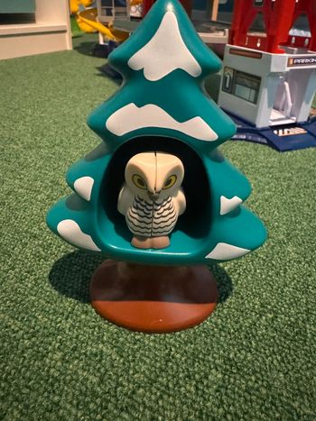 Hibou dans le sapin playmobil 1 2 3