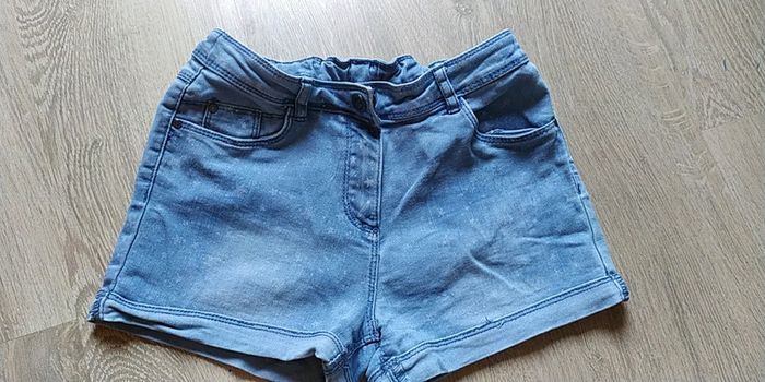Short jeans étoiles 12 ans