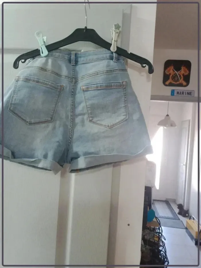 Short en jean femme - photo numéro 6