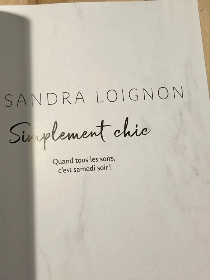 Livre neuf : Simplement chic Cassandra L’oignon - photo numéro 4