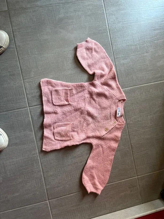 Pull fille 12/18 mois 86 cm